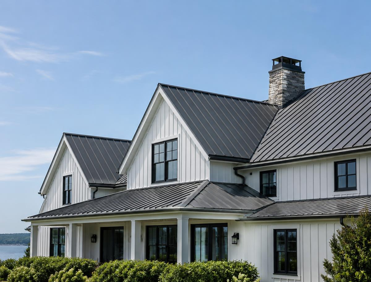 Standing-Seam Metal Roofing